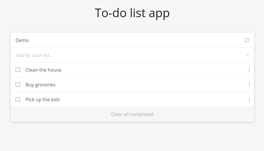 To-do List
